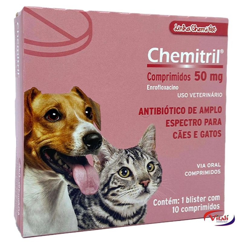 CHEMITRIL 50MG 10C - ANTIBIOTICO